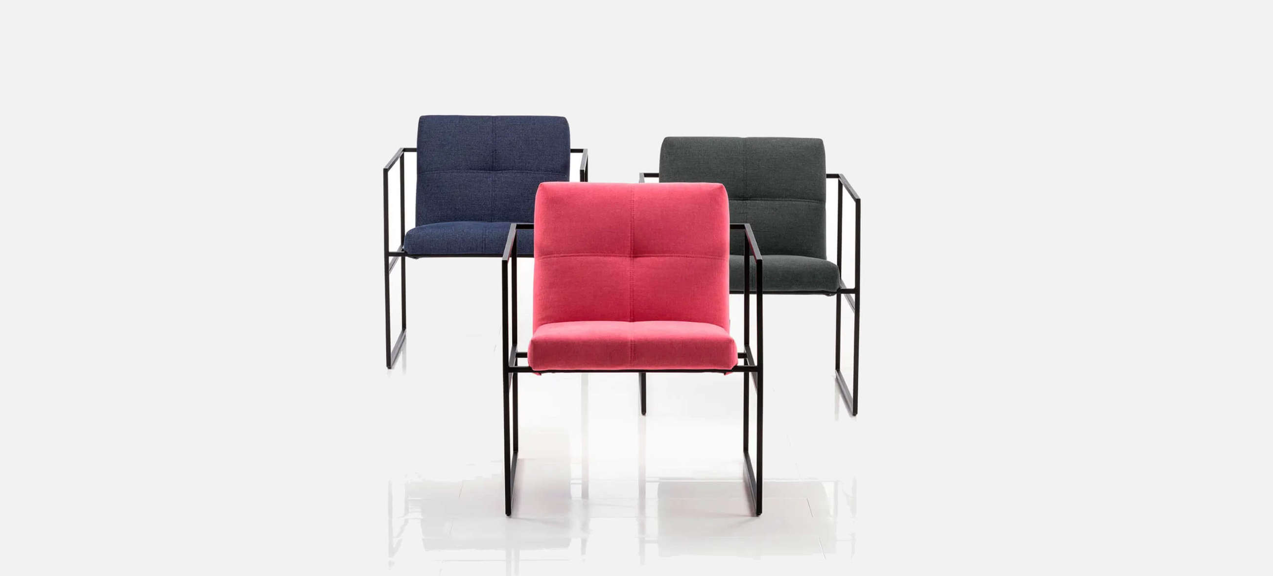 sessel grace metal smooth von bruehl mit Heftung. sessel grace metal smooth heftung bruehl