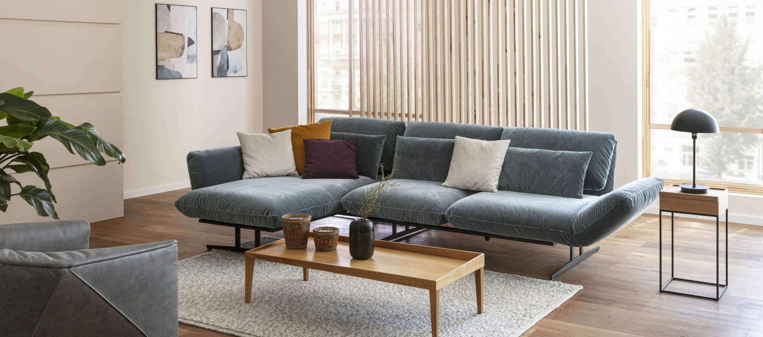 Das Messina Funktionssofa von Signet als Ecksofa. Signet Sofa Messina Ecksofa