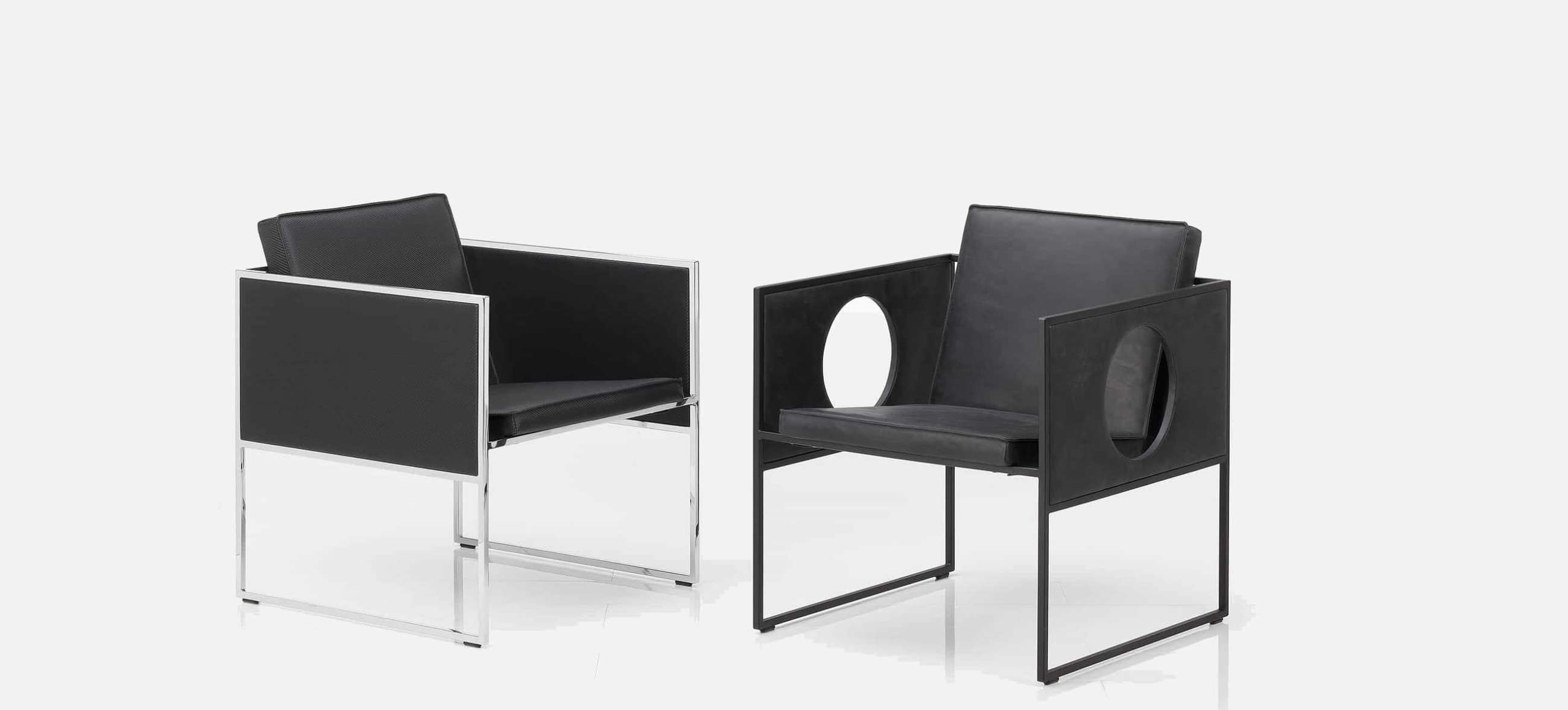 sessel grace metal closed and open cut von bruehl. sessel grace metal closed bruehl