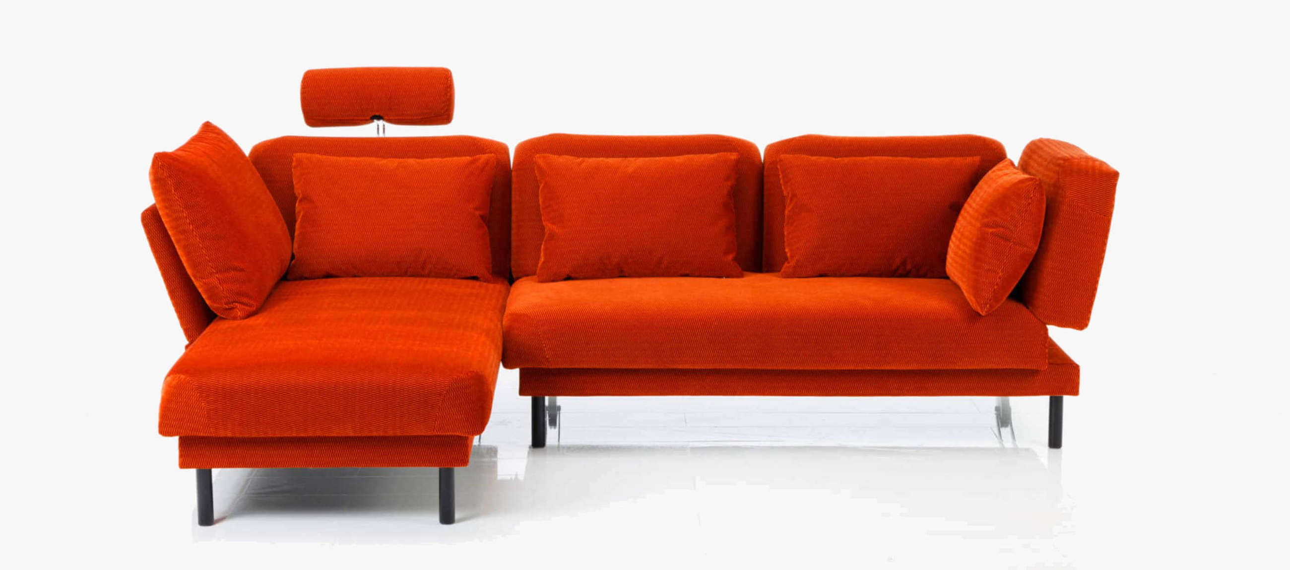 Bruehl Tam Ecksofa aus Liege und Openend. Brühl Ecksofa Tam