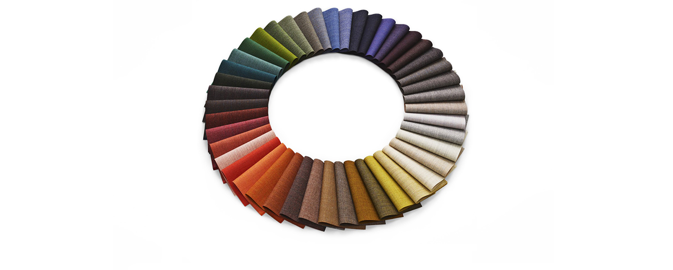Die Stoffkollektion Canvas 2 von Kvadrat. Kvadrat Stoff Canvas 2