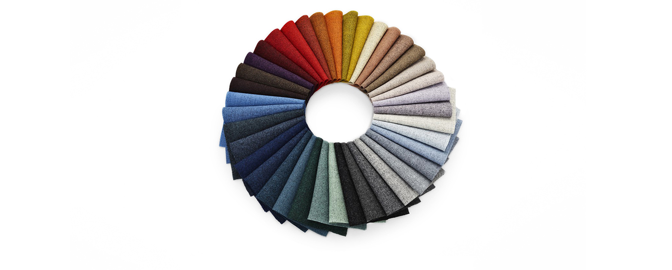 Der Stoff Tonica 2 von Kvadrat Kcadrat Stoff Tonica 2
