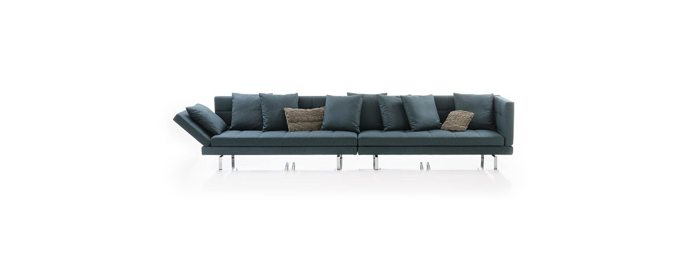 Das Brühl Sofa Amber bestehend aus 2 Anstellsofas. Brühl Amber Sofa Anstellsofa Funktion