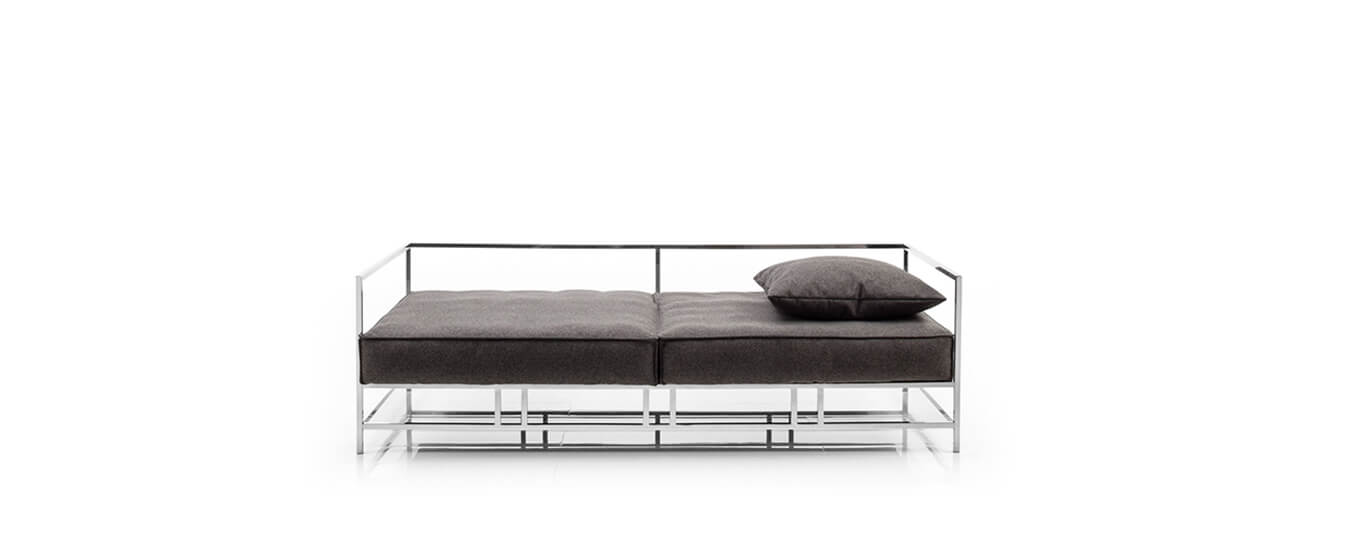Easy Pieces von Bruehl Forever verwandelt zur Liege. Sofa Easy Pieces Forever Brühl Liege