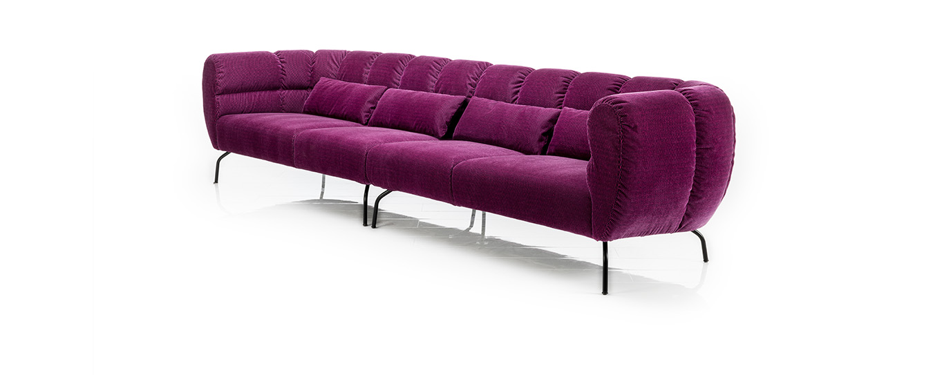 Das Sofa Magnolia von Brühl aus zwei Anstellsofas. sofa magnolia brühl