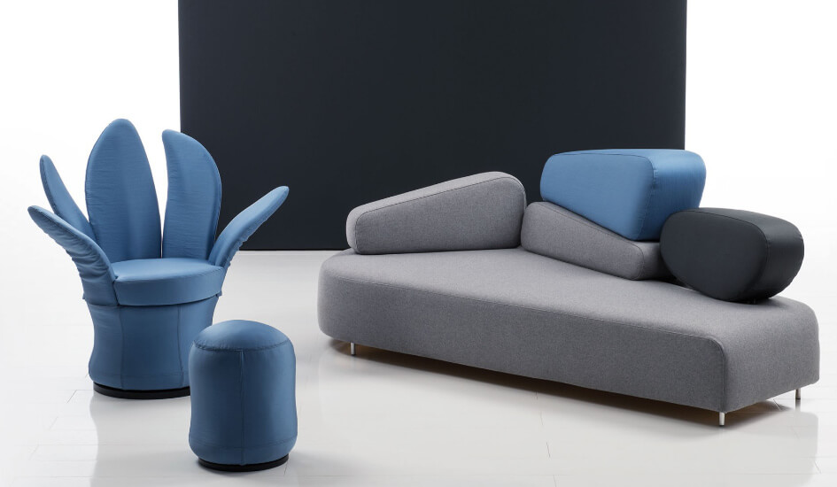 Sofa Schlafsofa Mosspink Bruehl Filz