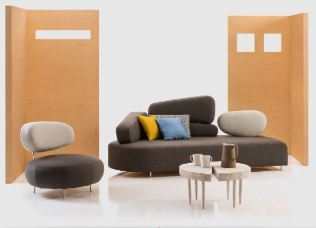 Sofa Mosspink Bruehl Sessel Filz Schlafsofa