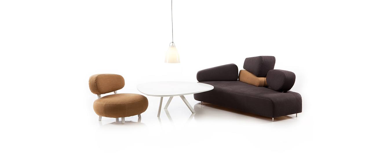 Brühl Sessel Sofa Mosspink