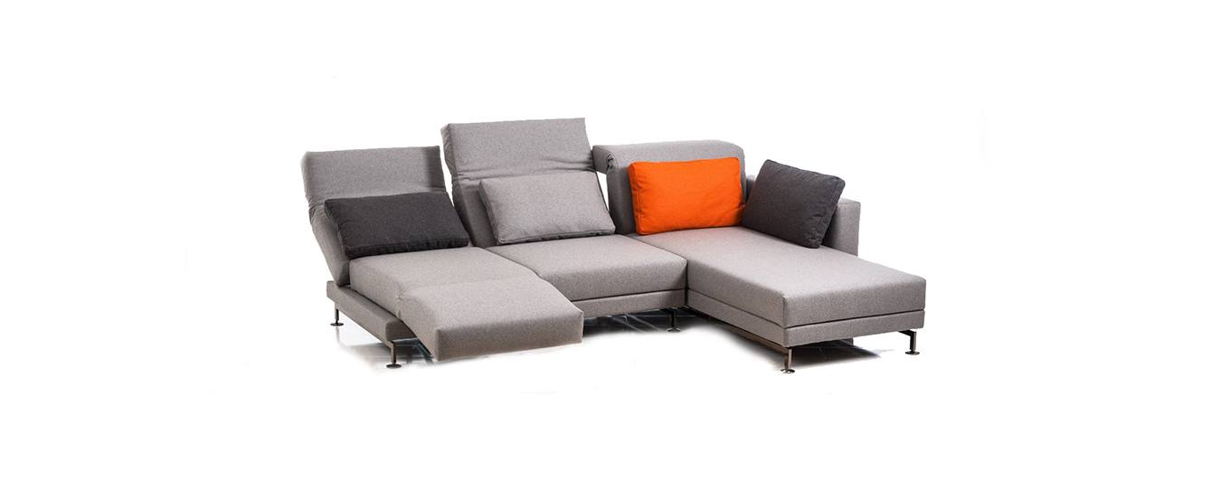Hier sehen Sie das Ecksofa Moule medium von Brühl. Brühl Moule Ecksofa medium Funktion