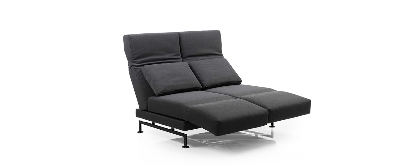 Das Schlafsofa Moule small von Brühl als Doppelliege. Funktionssofa Schlafsofa Moule small Brühl