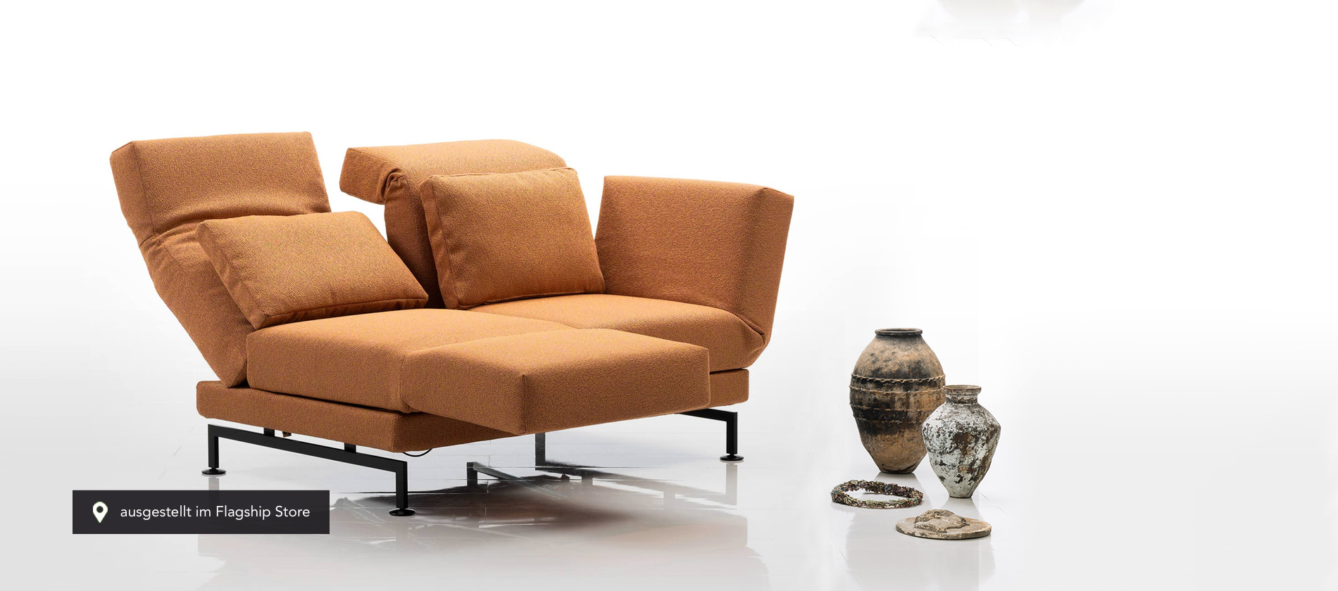 Das Funktionssofa Moule small von Brühl. Sofa Funktion Moule small Brühl