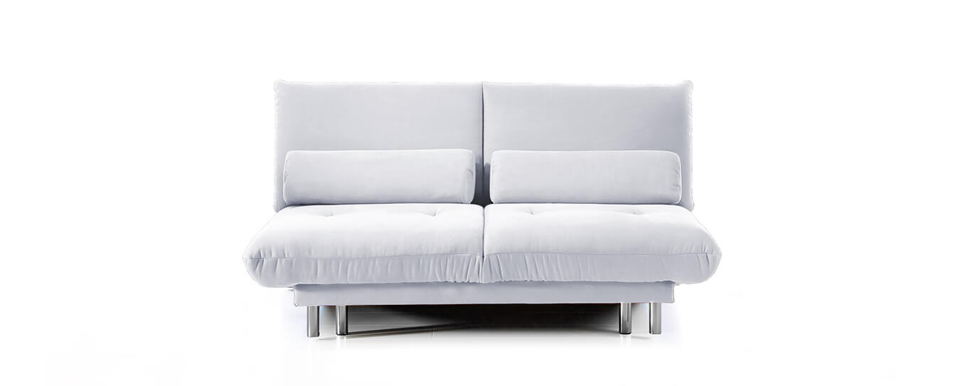 Schlafsofa Stoff weiß Quint Brühl