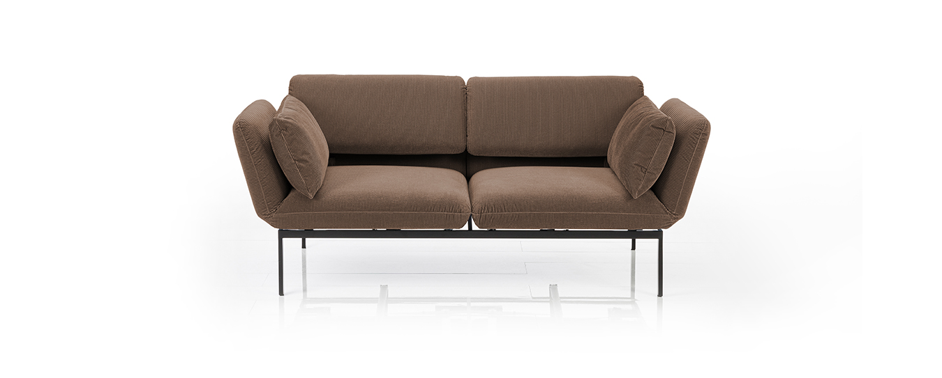 sofa funktionssofa roro medium bruehl braun
