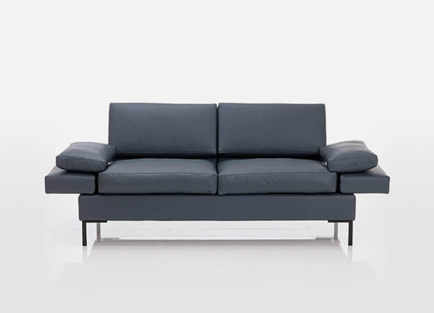 Das Sofa Tomo soft mit Brühl in Leder. sofa tomo soft bruehl