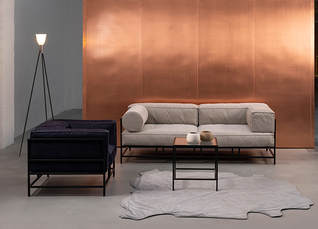Sofa Easy Pieces Forever von Brühl mit passendem Sessel. Sofa Easy Pieces Forever Brühl