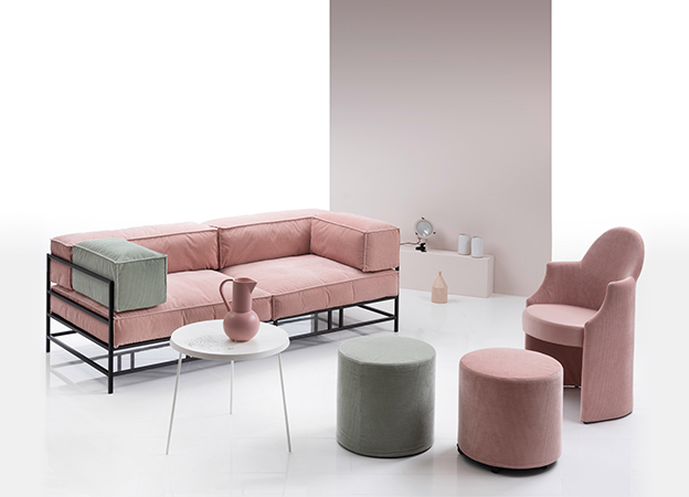Sofa Easy Pieces Forever von Brühl mit Sessel Armand. Sofa Easy Pieces Forever Brühl