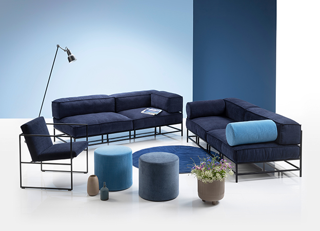 Sofa Easy Pieces Forever von Brühl mit Sessel Grace. Sofa Easy Pieces Forever Brühl