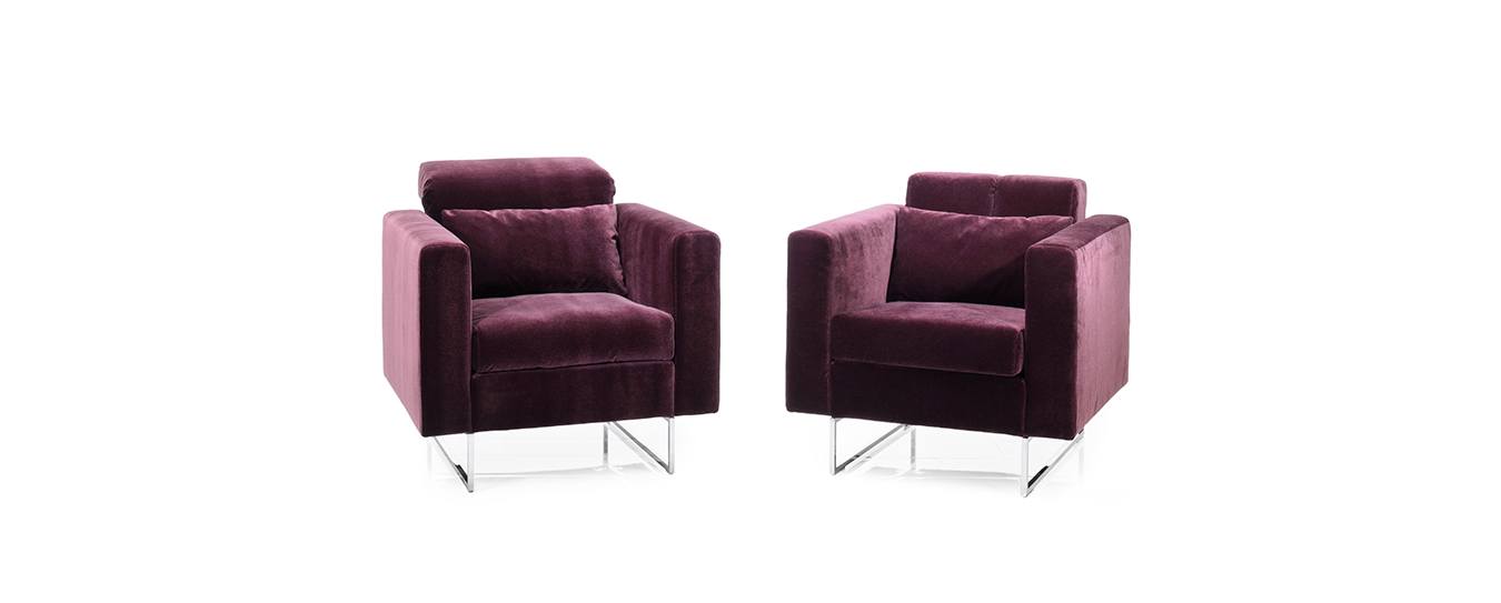 Der Sessel Embrace von Brühl mit Metallfüßen. Sessel Funktion Embrace Brühl