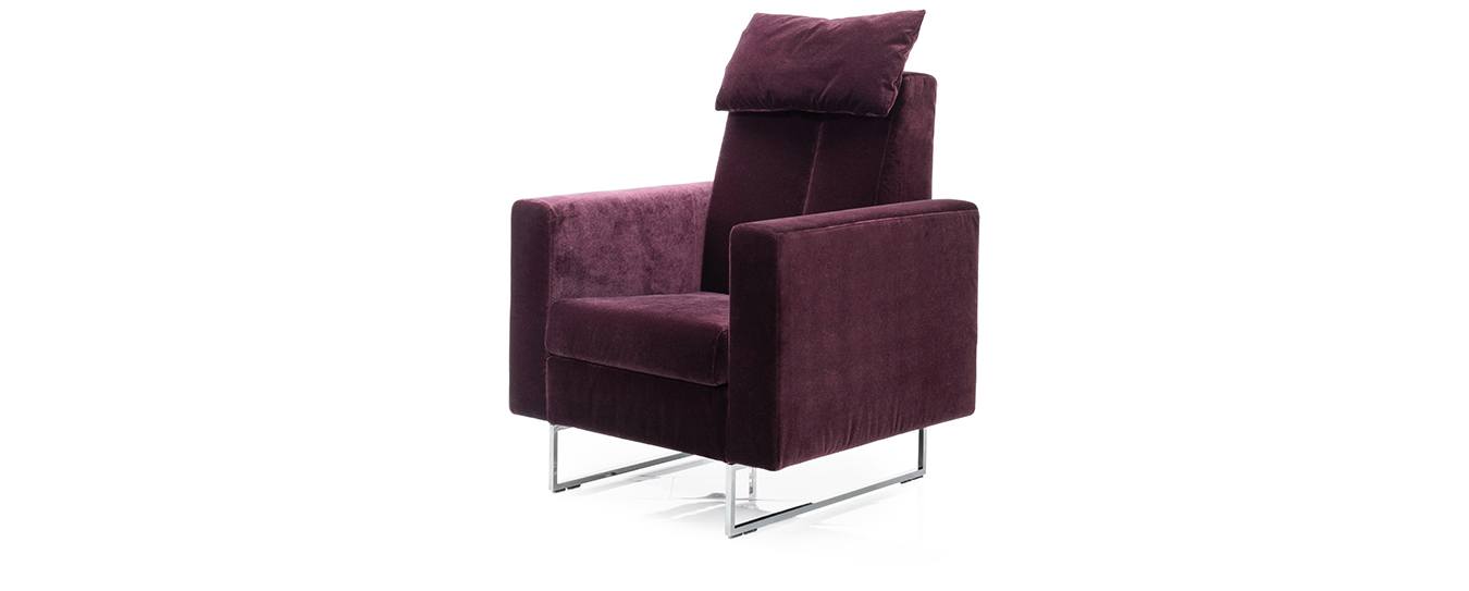 Sessel Embrace mit höhenverstellbarer Lehne von Brühl. Sessel Embrace Brühl