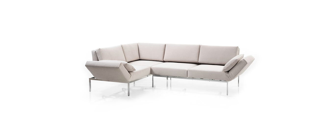 Das roro 20/soft von Brühl als funktionales Ecksofa. ecksofa funktionssofa roro 20 soft bruehl