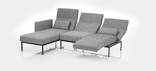 Das Ecksofa Roro Spring von Brühl mit Funktion. ecksofa roro spring brühl