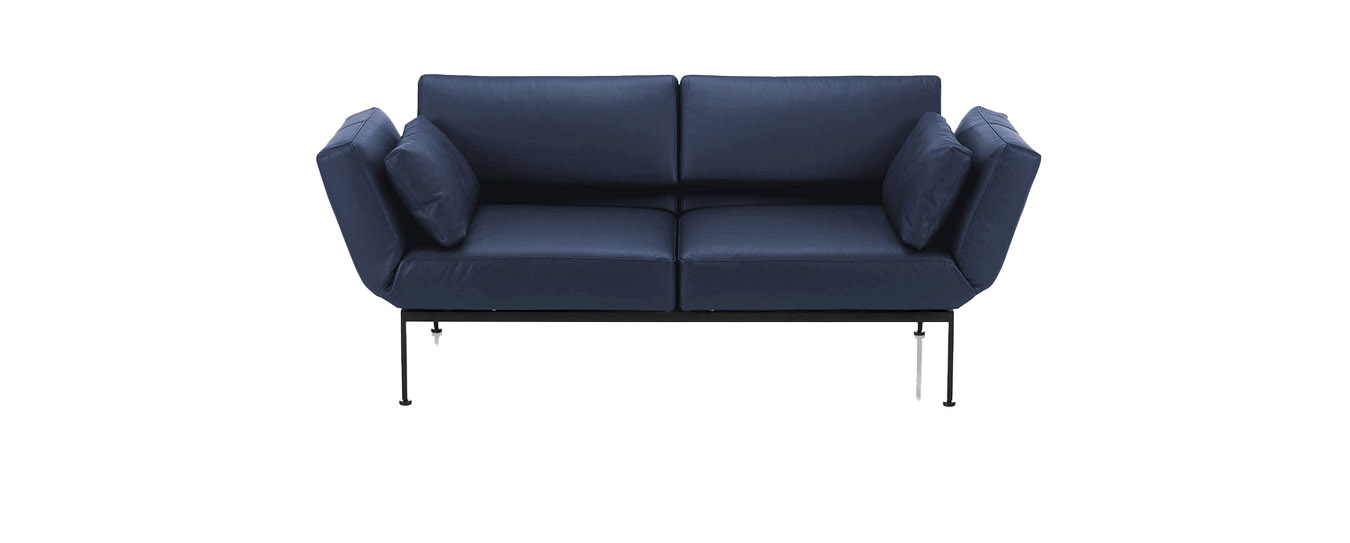 Das Roro Spring von Brühl im Leder Lama, Farbe 65 sofa roro spring brühl funktionssofa leder lama