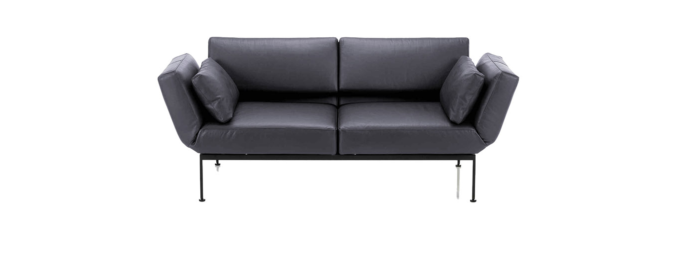 Das Funktionssofa Roro Spring von Brühl in Leder Lama, Farbe 95. sofa roro spring brühl funktionssofa leder lama