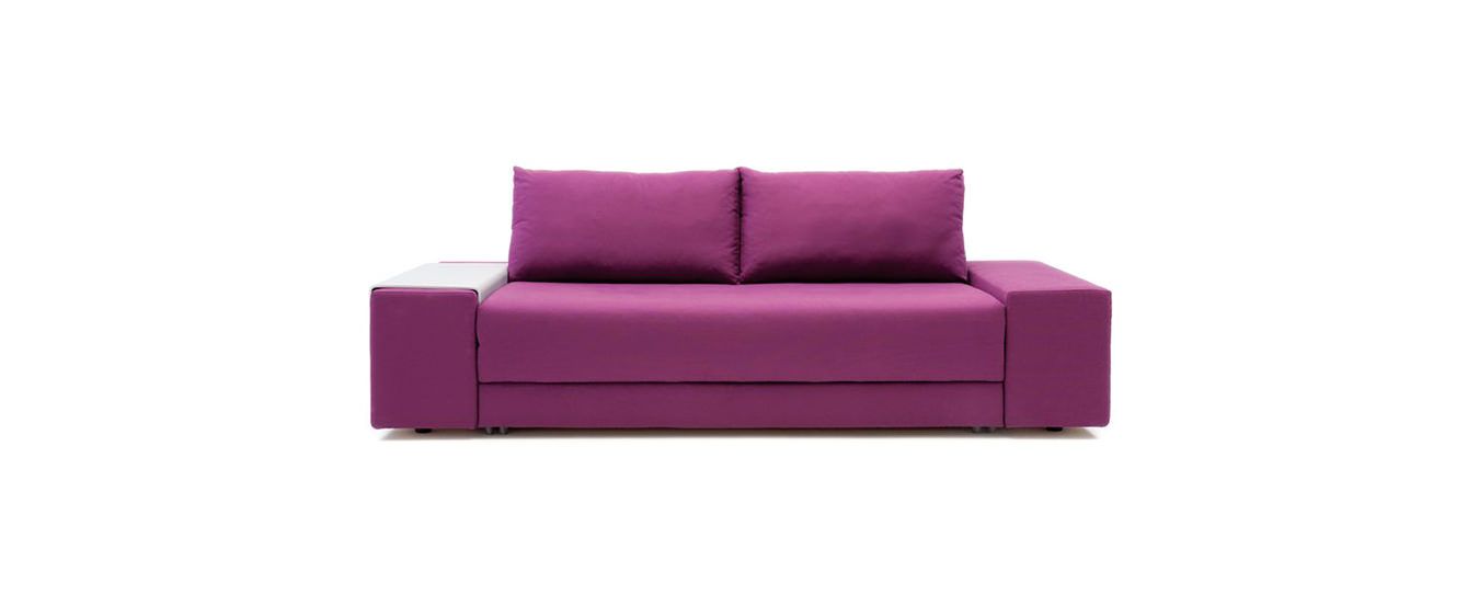 Franz Fertig Confetto Schlafsofa zwei breite Armlehnen