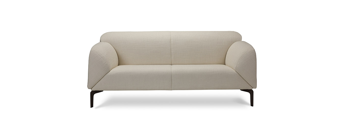 Das Sofa Como von Jori in beigem Stoff. sofa como jori