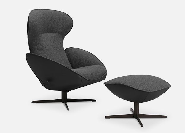 Sessel und Hocker Daydreamer Lounge von Jori. loungessel relaxsessel daydreamer lounge jori sessel