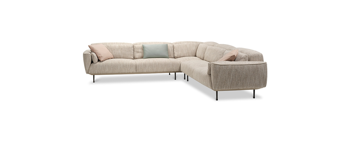 Das große Ecksofa Eden von Jori. ecksofa eden jori stoff groß