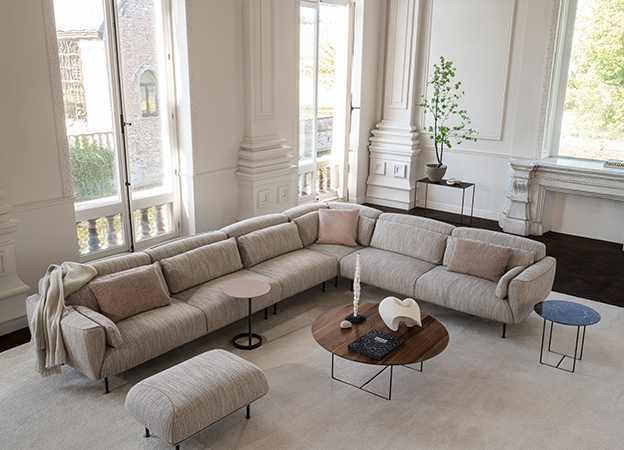 Das Ecksofa Eden von Jori in Stoff. ecksofa eden jori stoff leder