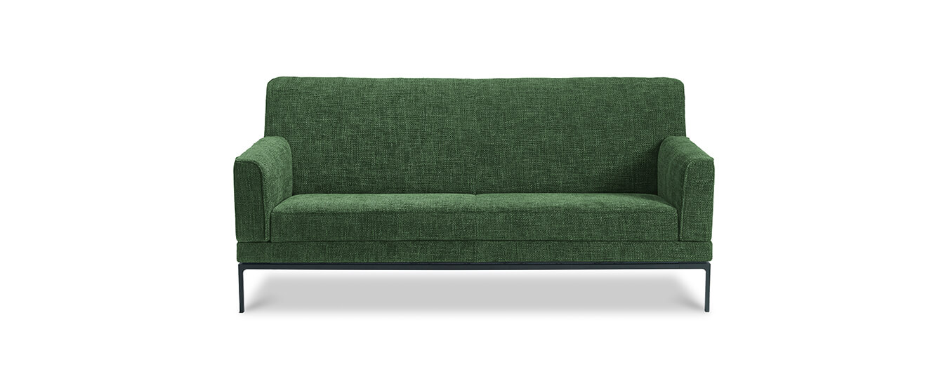 Sofa Glove Pure Jori Stoff grün