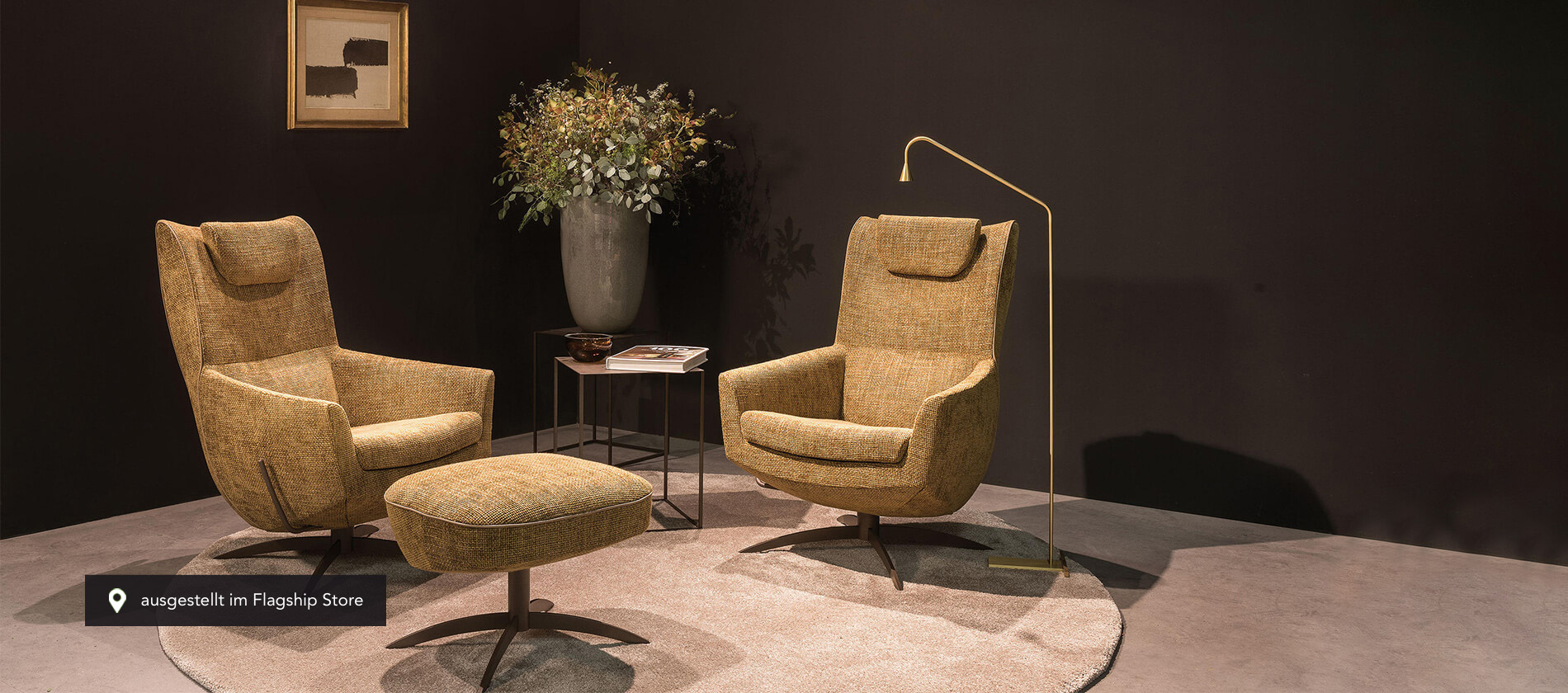 Der Lounge Sessel Griffon von Jori. Sessel Loungesessel Griffon Jori