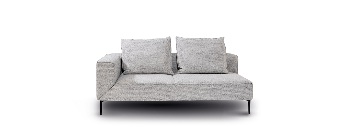 Schwenkbare Armlehne des Sofas Longueville Landscape von Jori. Jori Sofa Longueville Landscape Armlehne