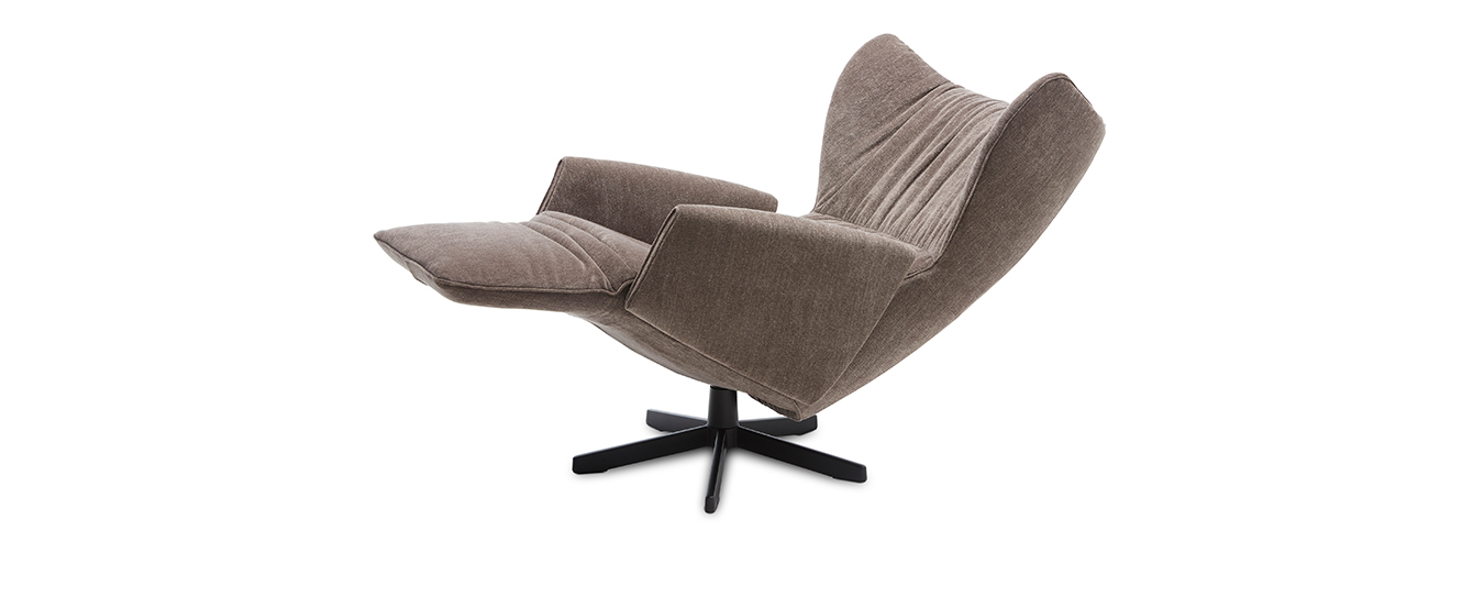 Der Relaxsessel Rapsody von Jori in Liegeposition. relaxsessel rapsody jori