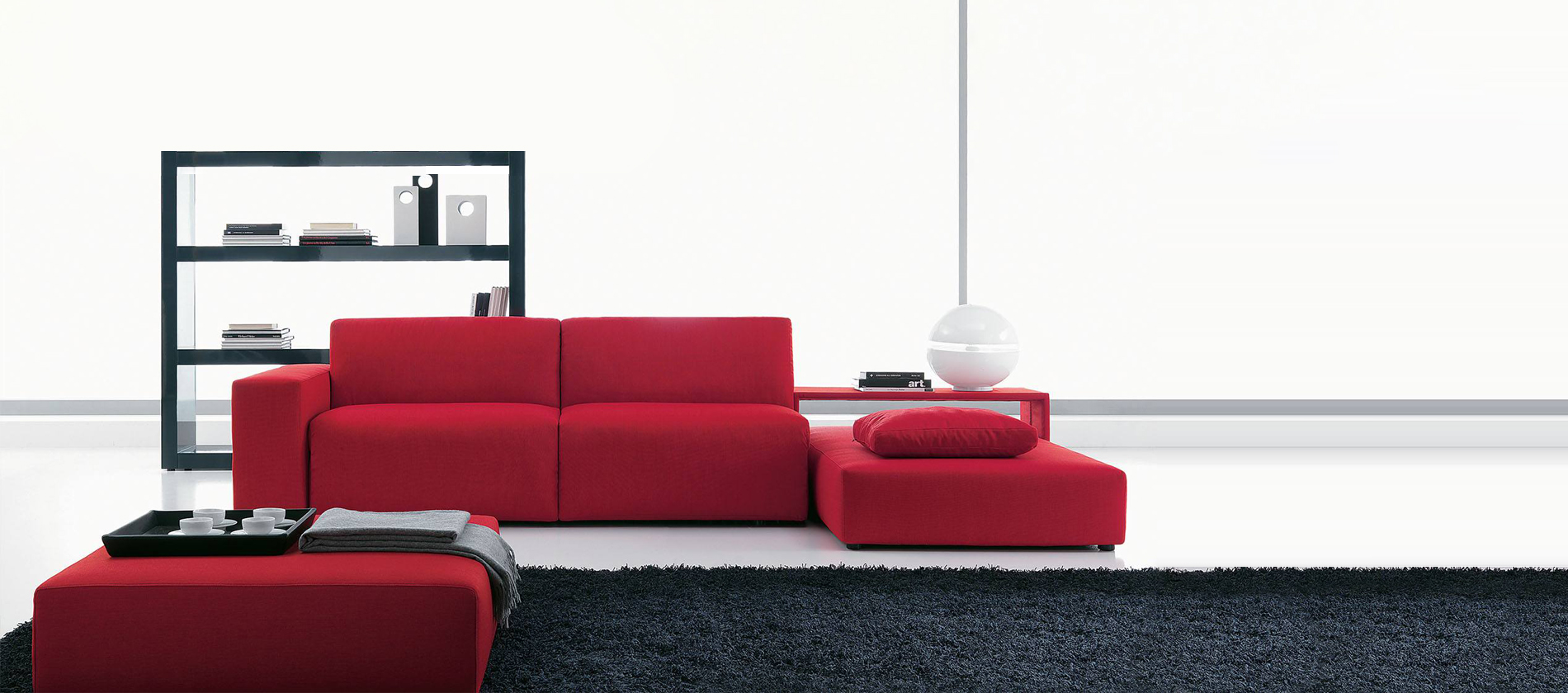 Das Schlafsofa Brera von Pol74 mit Matratzensystem. Schlafsofa Bettsofa Brera Pol74