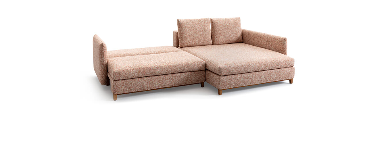Das Ecksofa mit Schlaffunktion Good Life von Signet. ecksofa schlaffunktion good life signet