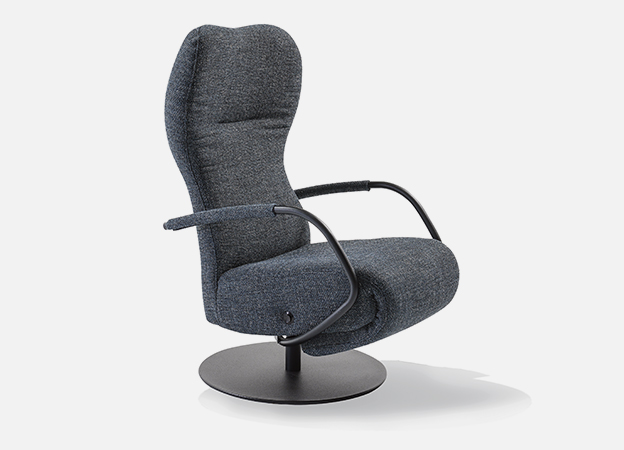 Der Relaxsessel Roccer von Signet mit Drehteller. Relaxsessel Roccer Signet Drehteller